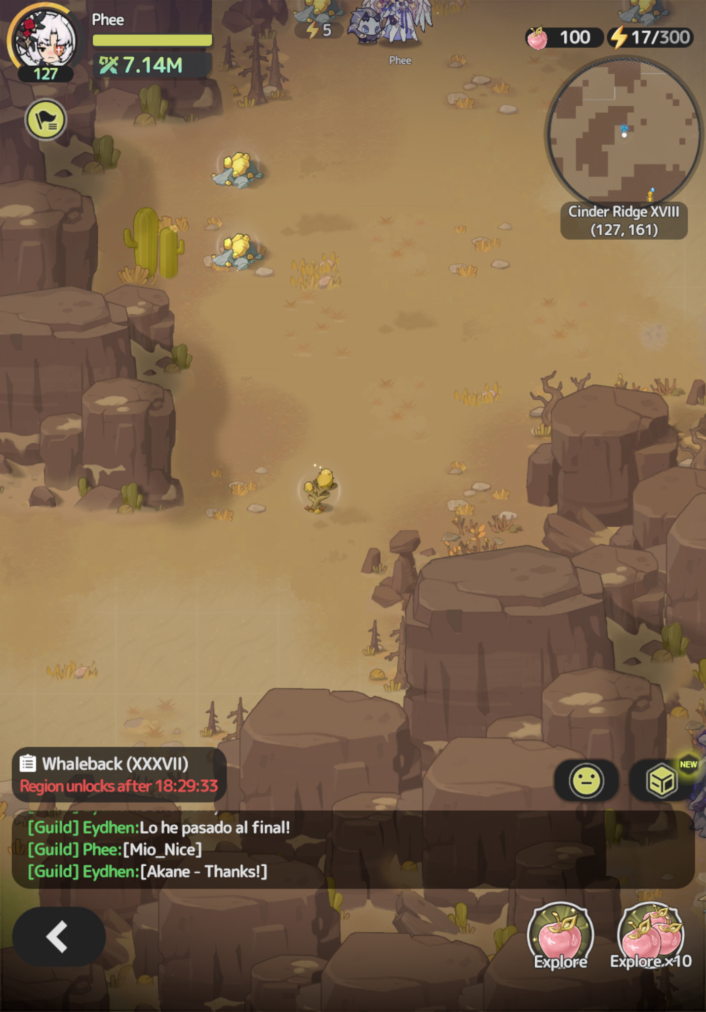 Cinder Ridge XVIII food material screenshot