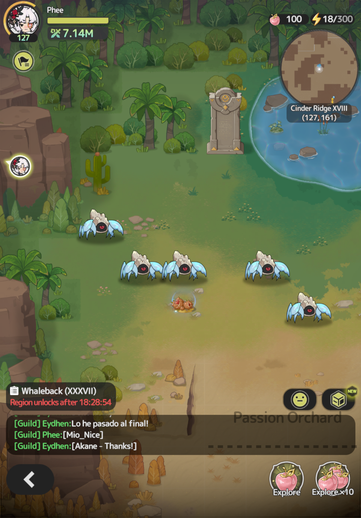 Cinder Ridge XVIII food material screenshot
